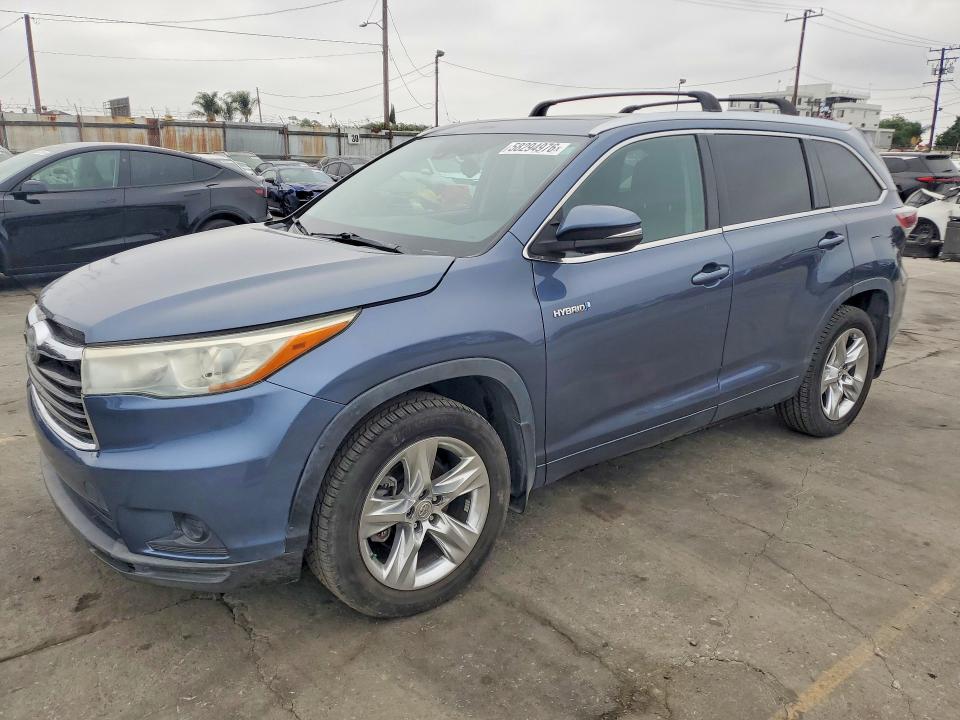 Aukcja sprzedaży 2014 Toyota Highlander Hybrid, vin: 5TDDCRFH8ES006188, numer aukcji: 58294976