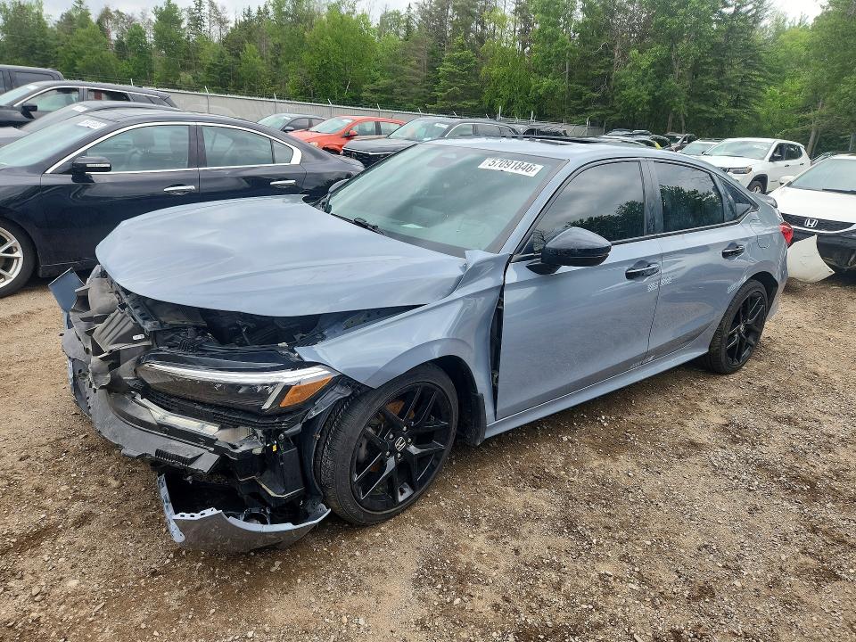2022 Honda Civic მანქანა იყიდება აუქციონზე, vin: 2HGFE2F58NH126430, აუქციონის ნომერი: 57091846