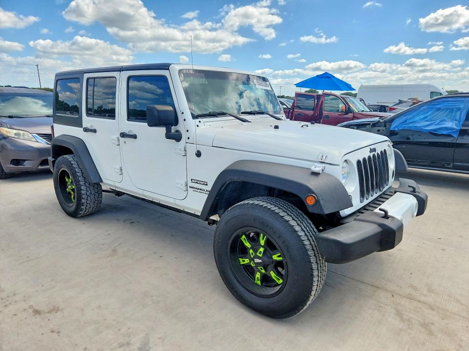 Продажа на аукционе авто 2016 Jeep Wrangler Unlimited, vin: 1C4BJWDG5GL160318, номер лота: 55680386