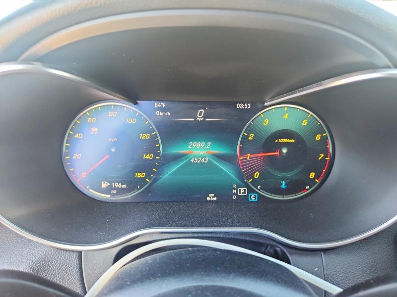 58407986 :رقم المزاد ، W1KWF8DB0MR627162 vin ، 2021 Mercedes-benz C مزاد بيع