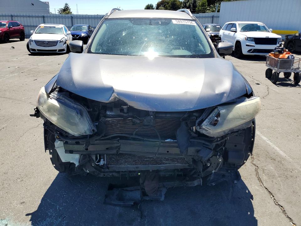 2016 Nissan Rogue მანქანა იყიდება აუქციონზე, vin: KNMAT2MV8GP601395, აუქციონის ნომერი: 58915756