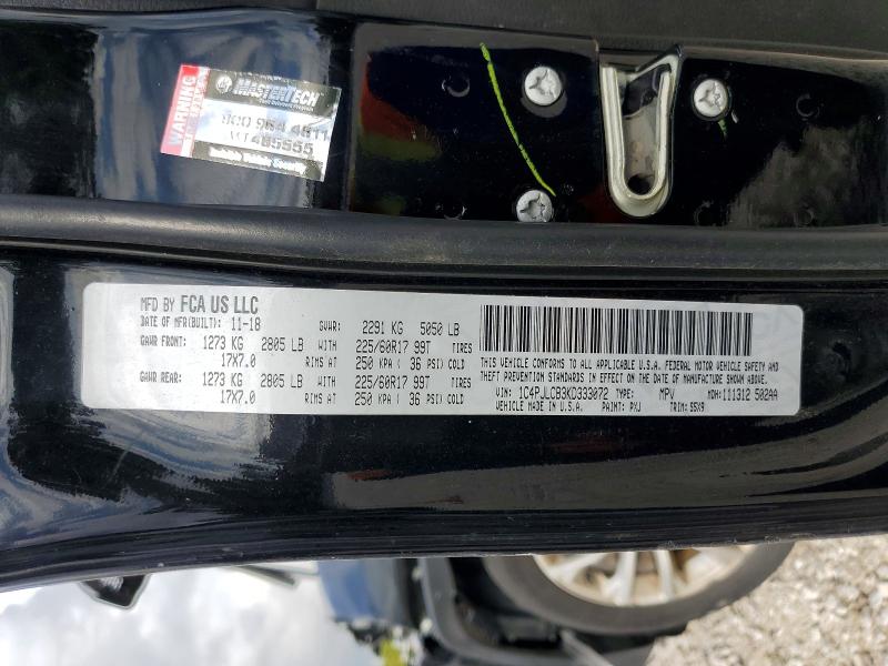 Продаж на аукціоні авто 2019 Jeep Cherokee, vin: 1C4PJLCB3KD333072, номер лоту: 55621346