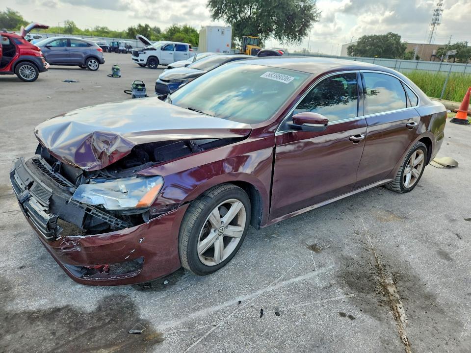 Aukcja sprzedaży 2013 Volkswagen Passat, vin: 1VWBP7A32DC107185, numer aukcji: 58398036