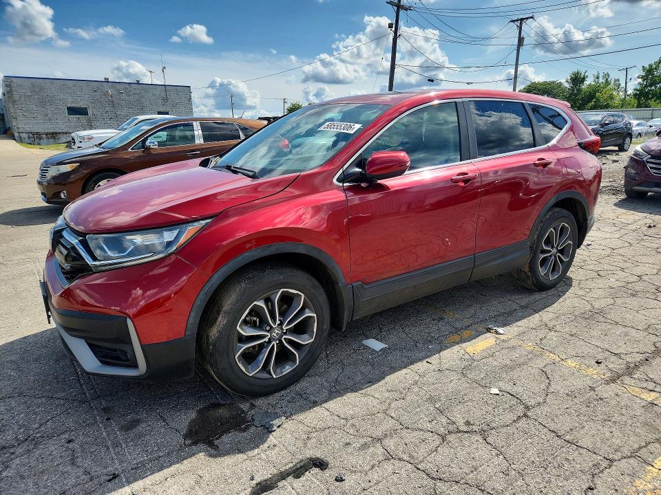 58555306 :رقم المزاد ، 5J6RW2H55LL016483 vin ، 2020 Honda Cr-v مزاد بيع
