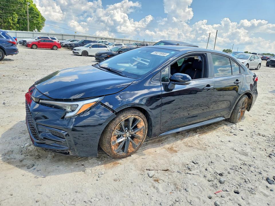 59278066 :رقم المزاد ، JTDBCMFE0R3040200 vin ، 2024 Toyota Corolla Hybrid مزاد بيع