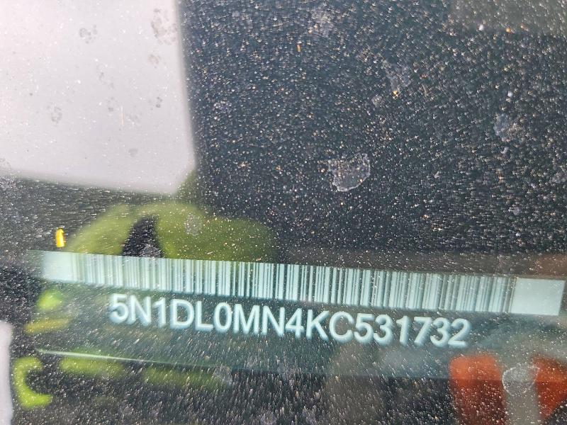 Aukcja sprzedaży 2019 Infiniti Qx60, vin: 5N1DL0MN4KC531732, numer aukcji: 57905346