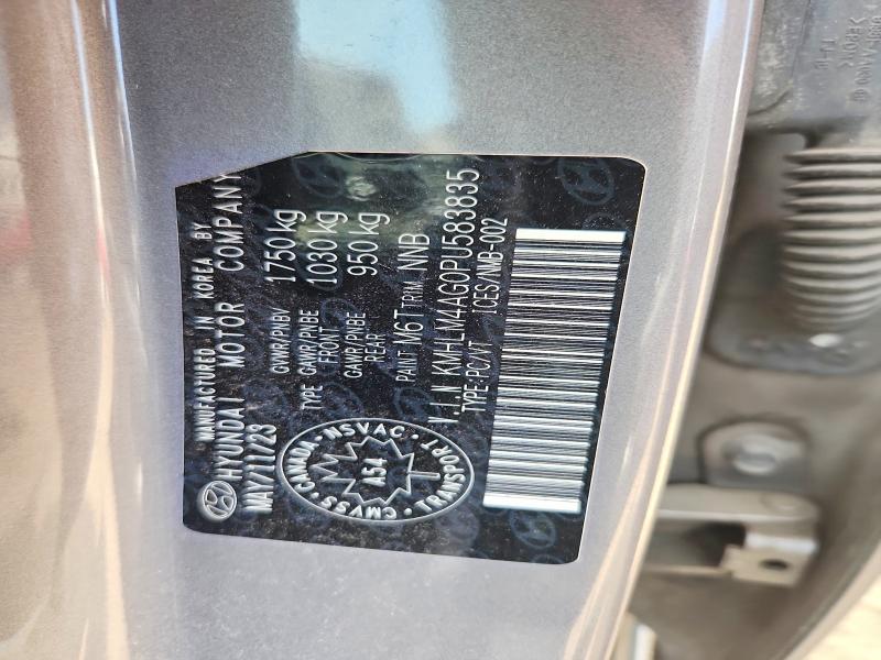 Aukcja sprzedaży 2023 Hyundai Elantra, vin: KMHLM4AG0PU583835, numer aukcji: 58768436