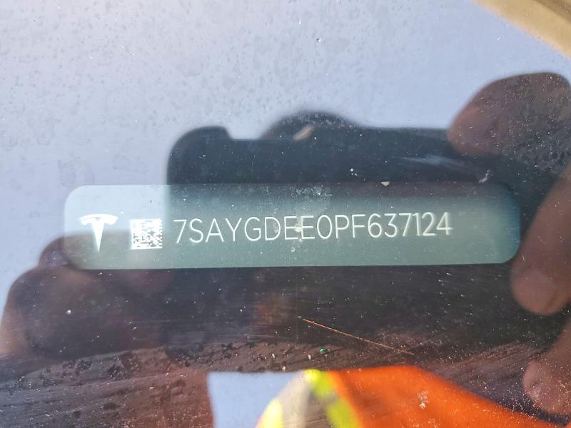 Aukcja sprzedaży 2023 Tesla Model Y, vin: 7SAYGDEE0PF637124, numer aukcji: 56345206