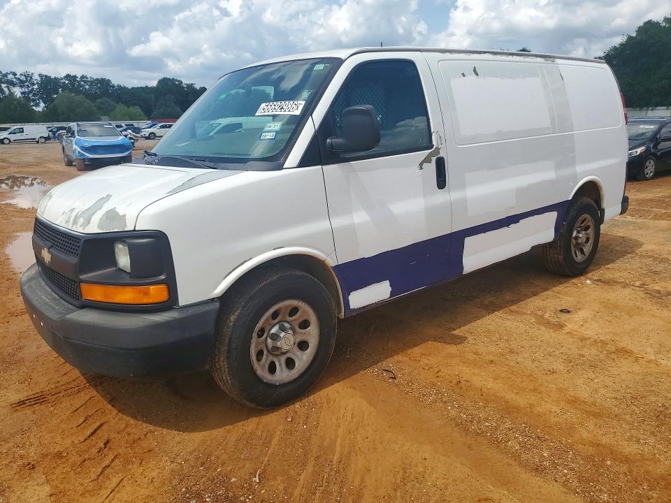 56692986 :رقم المزاد ، 1GCSGAFX2C1149717 vin ، 2012 Chevrolet Express G1500 مزاد بيع