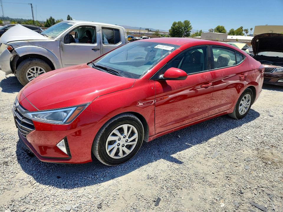 56964956 :رقم المزاد ، 5NPD74LF2KH411183 vin ، 2019 Hyundai Elantra مزاد بيع