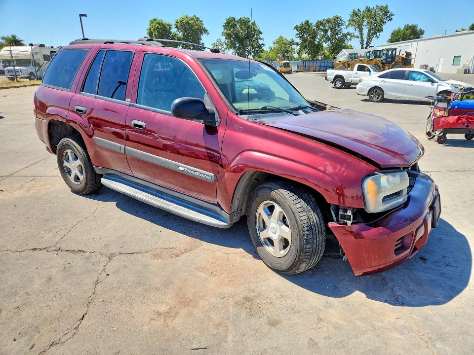 57342396 :رقم المزاد ، 1GNDS13S342352196 vin ، 2004 Chevrolet Trailblazer مزاد بيع