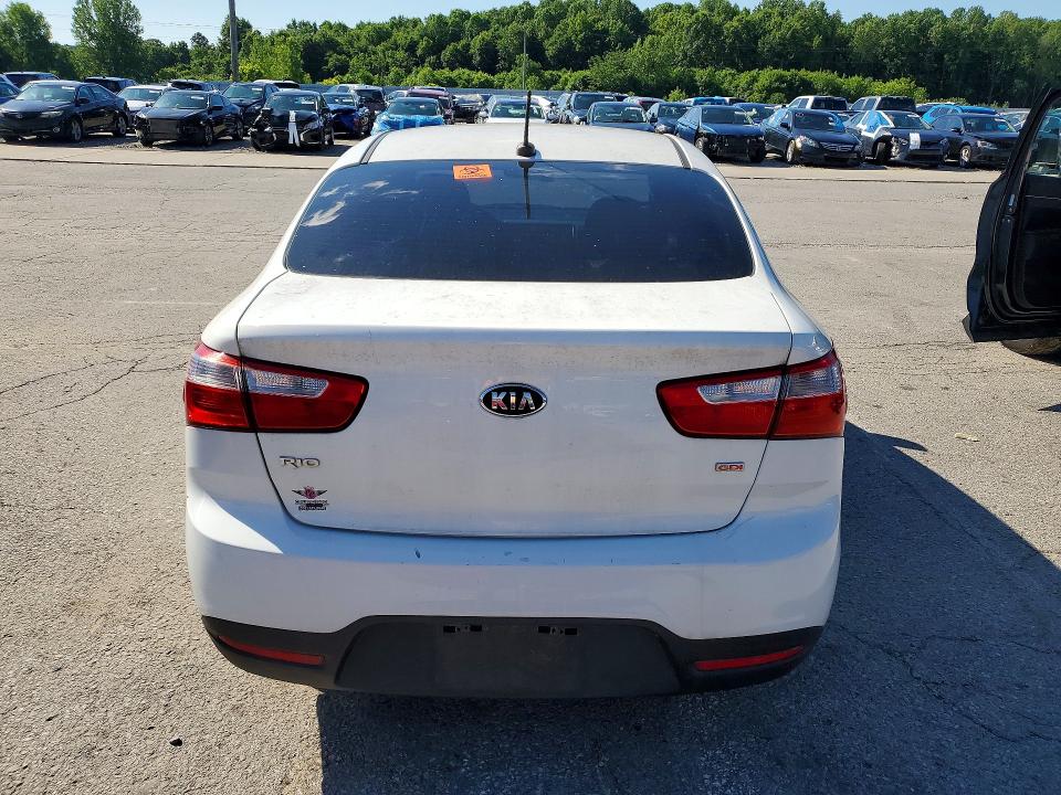 2014 Kia Rio მანქანა იყიდება აუქციონზე, vin: KNADM4A34E6364560, აუქციონის ნომერი: 57618076
