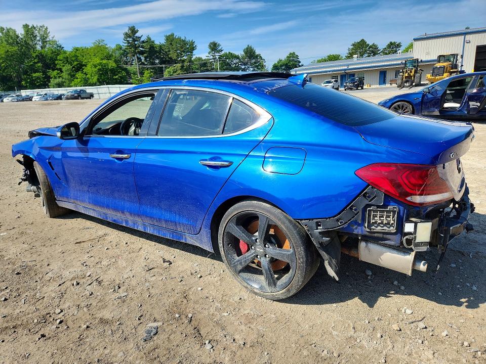 57040056 :رقم المزاد ، KMTG74LE2LU042032 vin ، 2020 Genesis G70 مزاد بيع