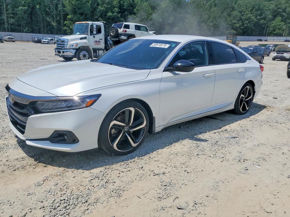 2022 Honda Accord მანქანა იყიდება აუქციონზე, vin: 1HGCV1F38NA012714, აუქციონის ნომერი: 58970576