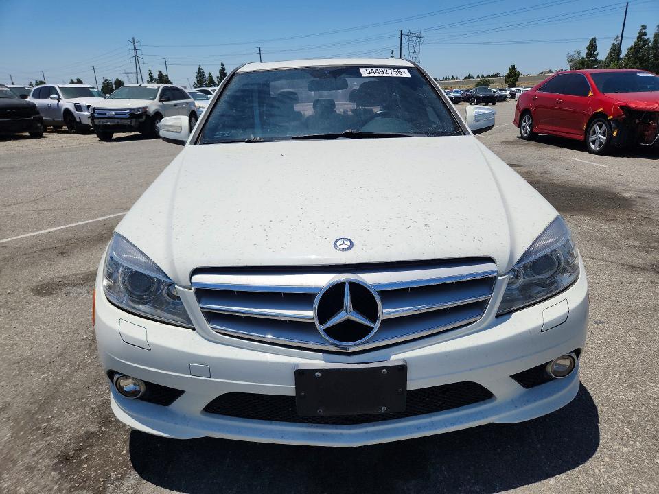 54492756 :رقم المزاد ، WDDGF56X29R046507 vin ، 2009 Mercedes-benz C مزاد بيع