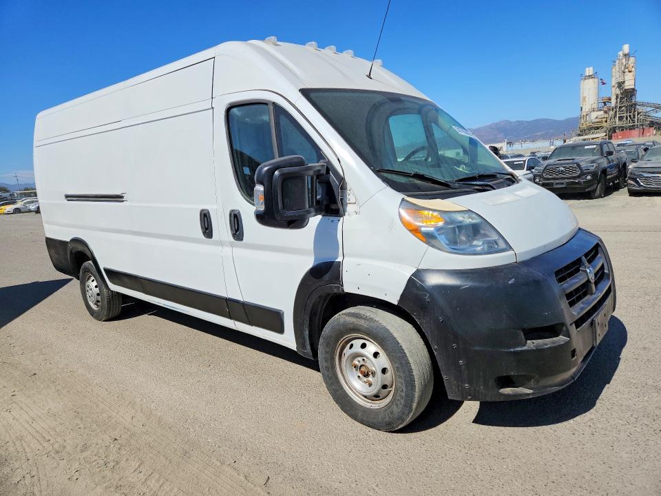 2016 Ram Promaster 3500 მანქანა იყიდება აუქციონზე, vin: 3C6URVJG0GE112211, აუქციონის ნომერი: 58785686