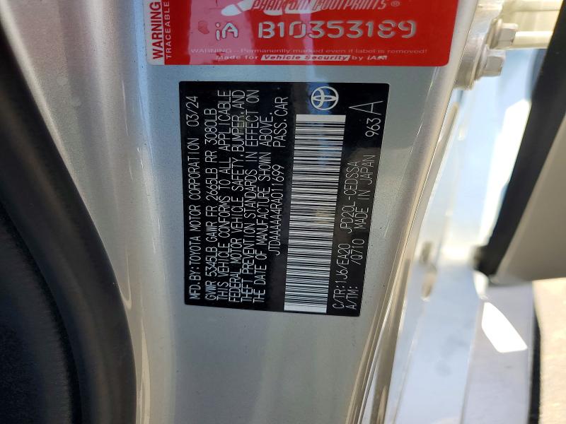 Продажа на аукционе авто 2024 Toyota Mirai, vin: JTDAAAAA4RA011699, номер лота: 57550356