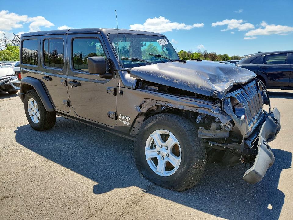 53505436 :رقم المزاد ، 1C4HJXDN2KW683852 vin ، 2019 Jeep Wrangler Unlimited مزاد بيع