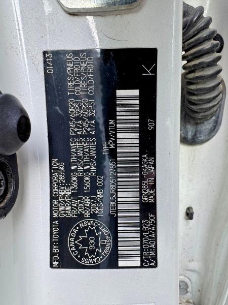 2013 Toyota 4runner მანქანა იყიდება აუქციონზე, vin: JTEBU5JR8D5127851, აუქციონის ნომერი: 56179566