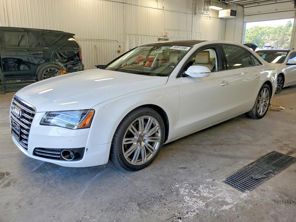 56991596 :رقم المزاد ، WAURGAFDXEN005782 vin ، 2014 Audi A8 مزاد بيع