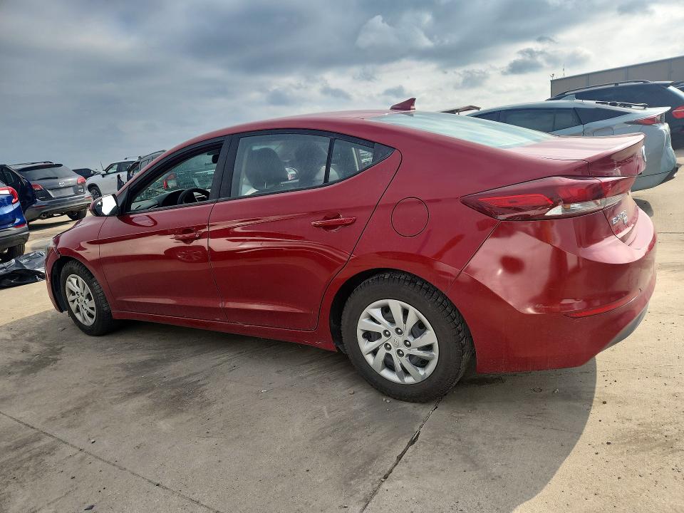 55937476 :رقم المزاد ، KMHD74LF5HU391554 vin ، 2017 Hyundai Elantra مزاد بيع