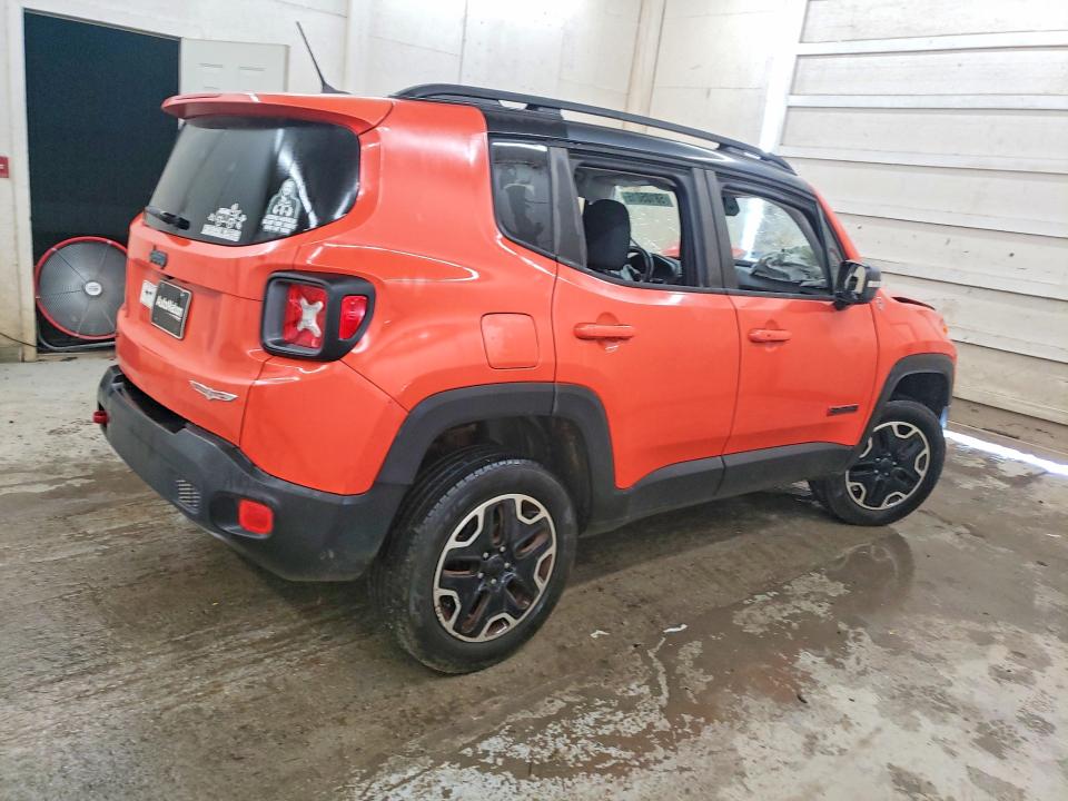 2016 Jeep Renegade მანქანა იყიდება აუქციონზე, vin: ZACCJBCT1GPE04523, აუქციონის ნომერი: 58105016