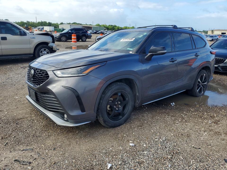 Продаж на аукціоні авто 2021 Toyota Highlander, vin: 5TDLZRAH5MS068907, номер лоту: 57272506