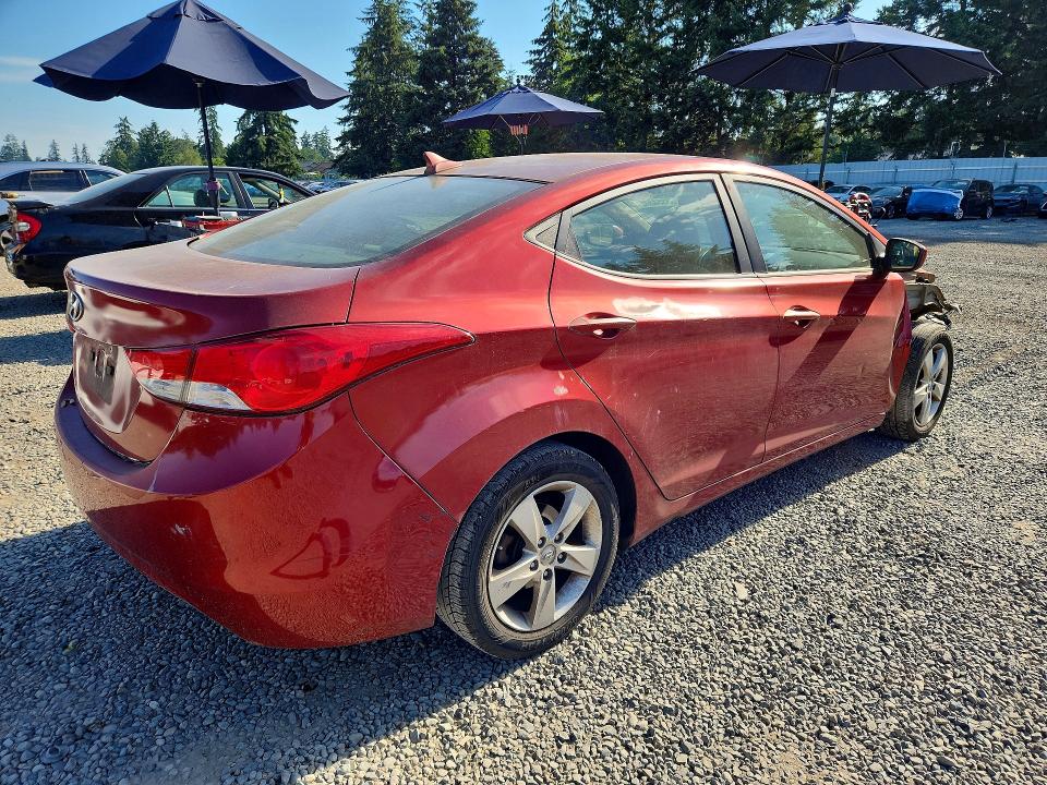 58354396 :رقم المزاد ، 5NPDH4AEXDH365502 vin ، 2013 Hyundai Elantra مزاد بيع