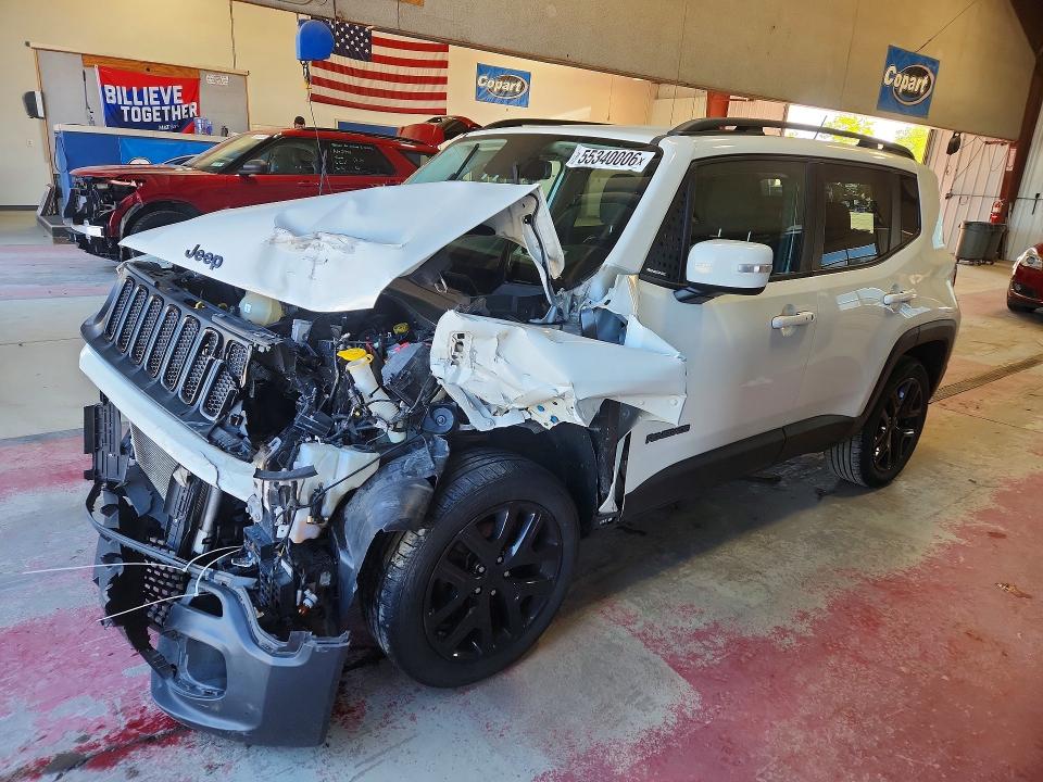 Aukcja sprzedaży 2017 Jeep Renegade, vin: ZACCJBBB6HPG04498, numer aukcji: 55340006