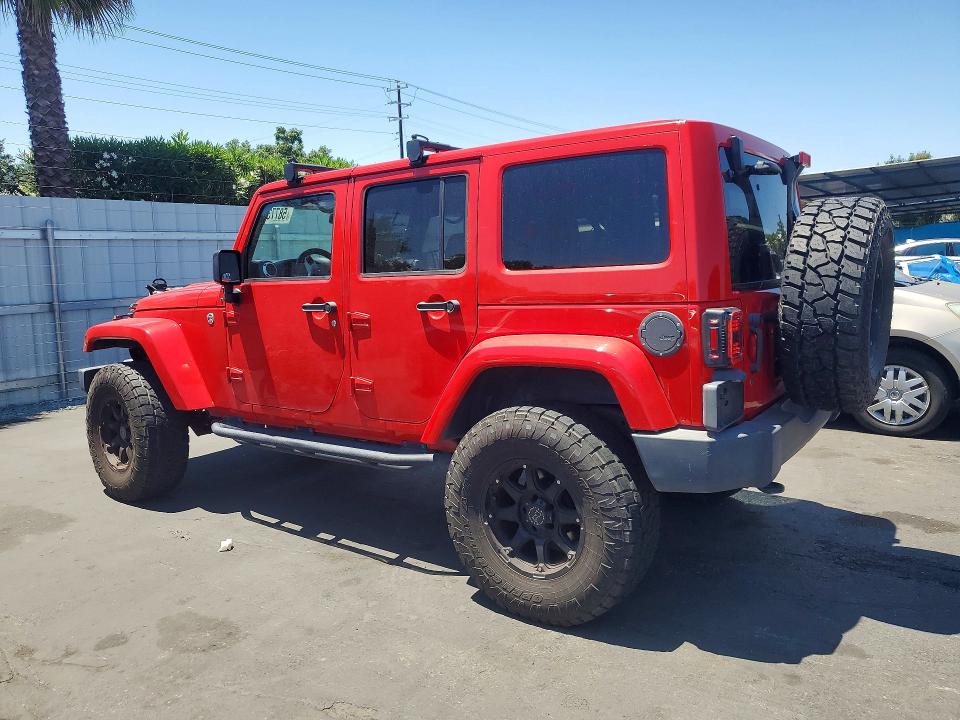 Продажа на аукционе авто 2015 Jeep Wrangler Unlimited, vin: 1C4BJWEG2FL600458, номер лота: 58773946
