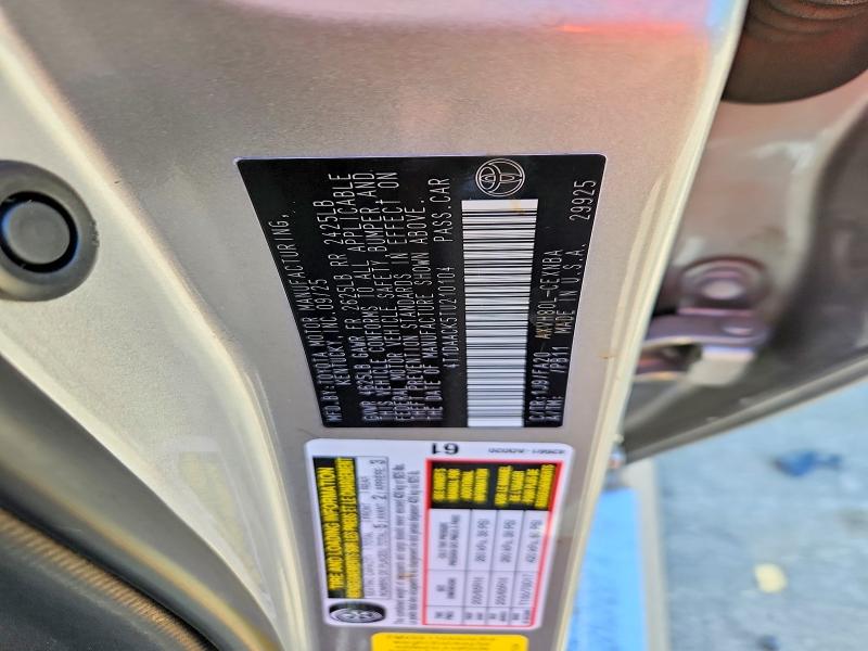 Aukcja sprzedaży 2026 Toyota Camry, vin: 4T1DAACK5TU210104, numer aukcji: 58146606