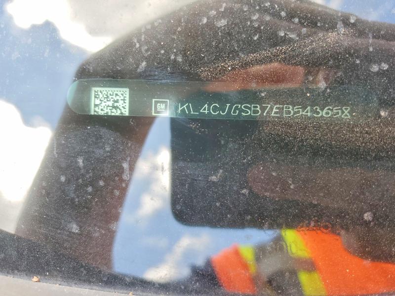 2014 Buick Encore მანქანა იყიდება აუქციონზე, vin: KL4CJGSB7EB543658, აუქციონის ნომერი: 56888006