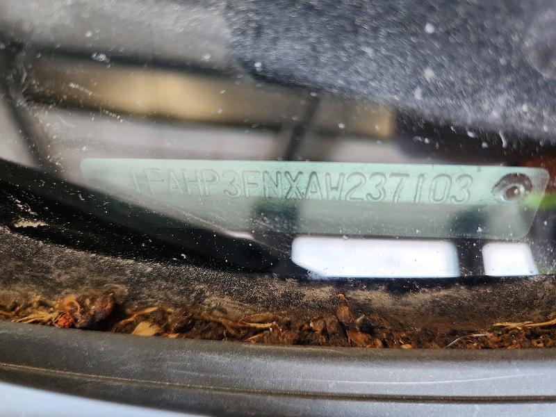2010 Ford Focus მანქანა იყიდება აუქციონზე, vin: 1FAHP3FNXAW237103, აუქციონის ნომერი: 56714866