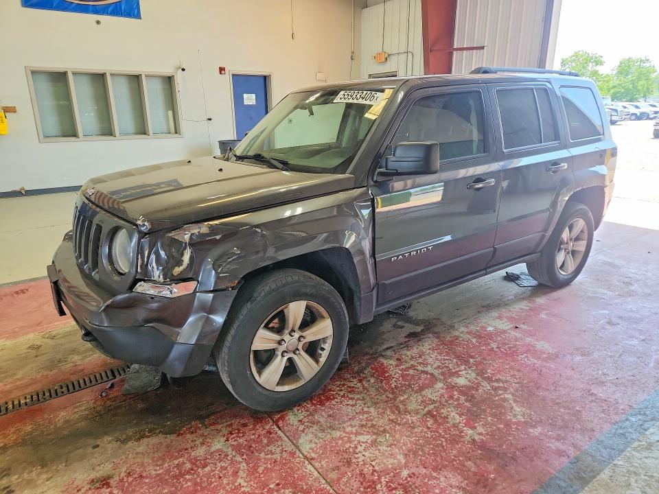 55933406 :رقم المزاد ، 1C4NJRFB3ED730968 vin ، 2014 Jeep Patriot مزاد بيع