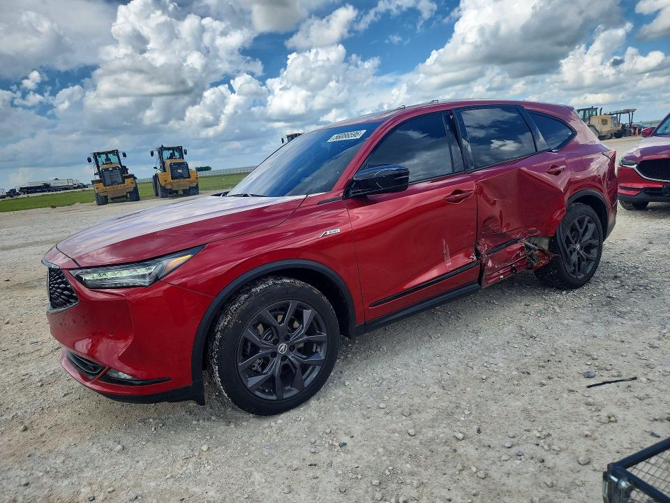 Auction sale of the 2024 Acura Mdx, vin: 5J8YE1H09RL019951, lot number: 56086596