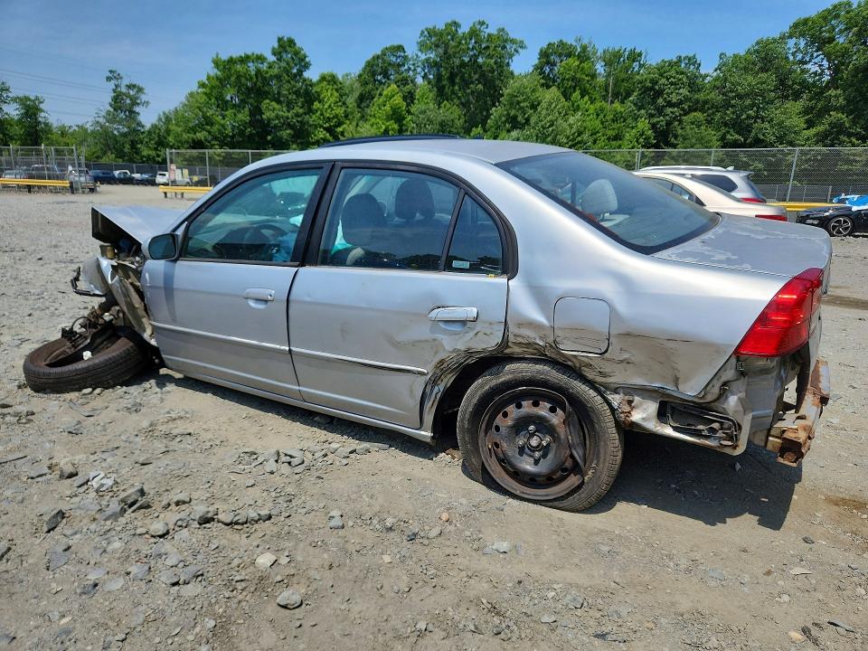 Продажа на аукционе авто 2003 Honda Civic, vin: 2HGES26843H586857, номер лота: 57785596