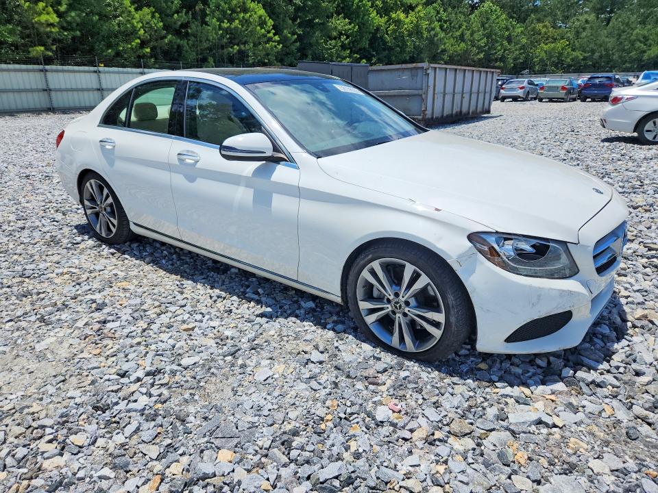 2018 Mercedes-benz C მანქანა იყიდება აუქციონზე, vin: WDDWF4JB3JR330833, აუქციონის ნომერი: 58158556