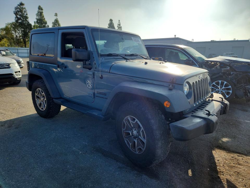 2015 Jeep Wrangler მანქანა იყიდება აუქციონზე, vin: 1C4AJWAG6FL537186, აუქციონის ნომერი: 57603496