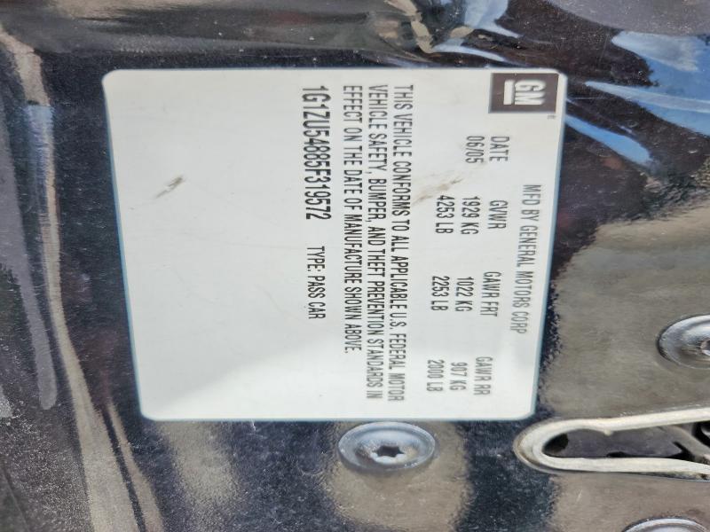Продаж на аукціоні авто 2005 Chevrolet Malibu, vin: 1G1ZU54885F319572, номер лоту: 55626936
