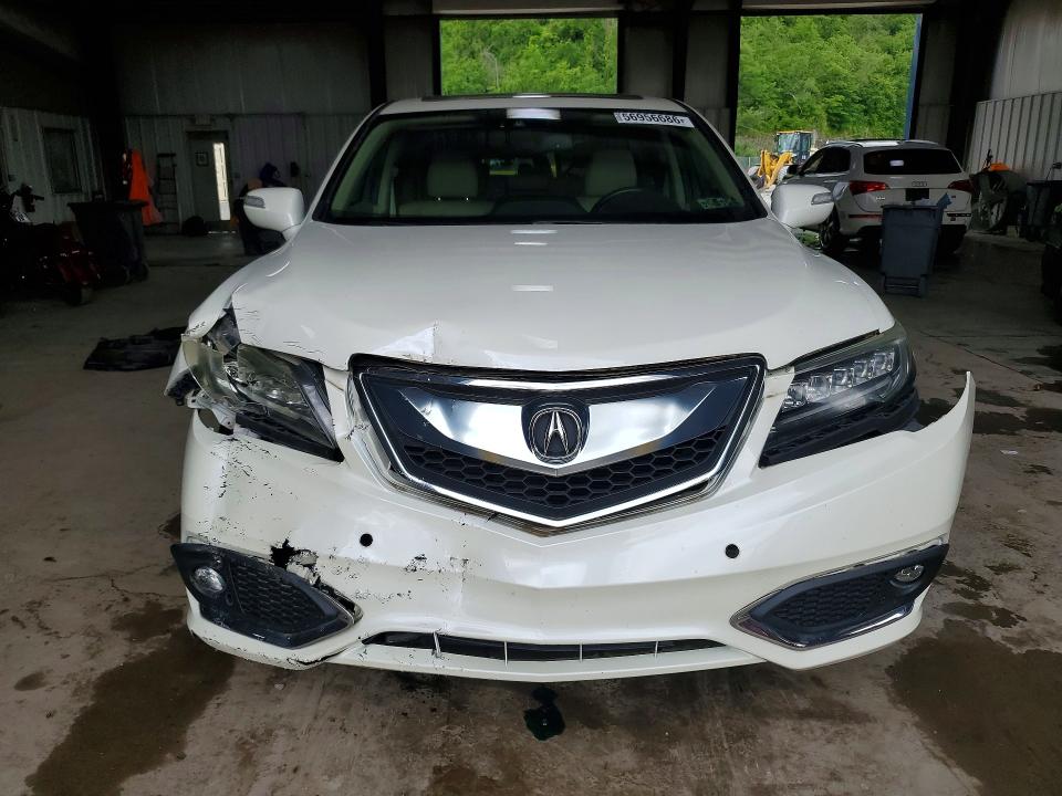 56956686 :رقم المزاد ، 5J8TB4H76GL023437 vin ، 2016 Acura Rdx مزاد بيع