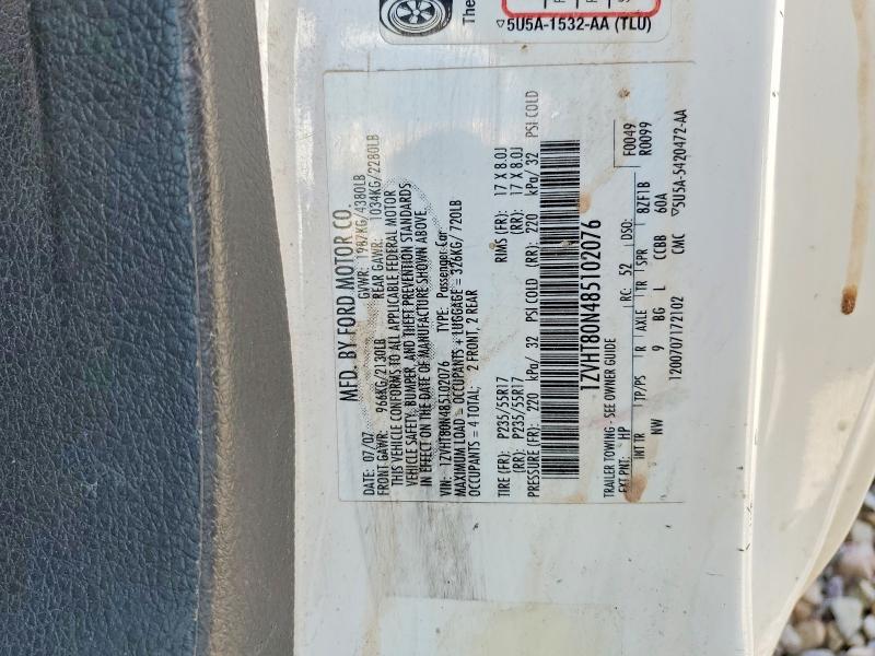 Продажа на аукционе авто 2008 Ford Mustang, vin: 1ZVHT80N485102076, номер лота: 55791186