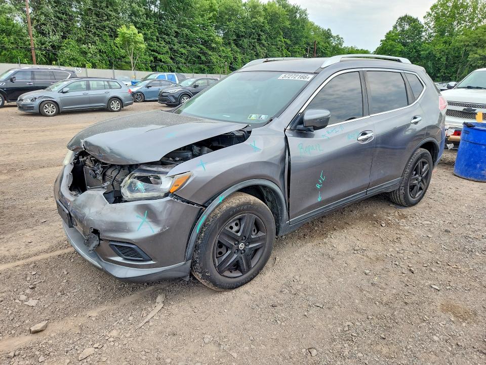Продаж на аукціоні авто 2016 Nissan Rogue, vin: KNMAT2MV8GP673083, номер лоту: 57272166