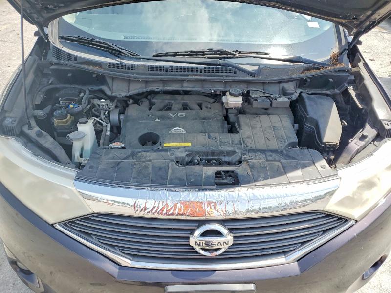 2011 Nissan Quest მანქანა იყიდება აუქციონზე, vin: JN8AE2KP4B9007175, აუქციონის ნომერი: 56296826