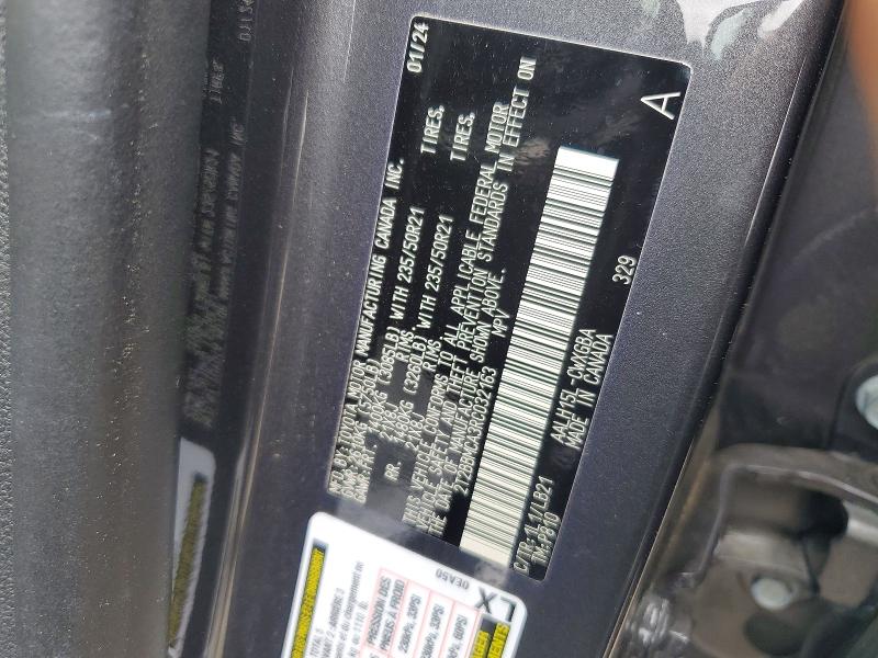 2024 Lexus Rx 350h მანქანა იყიდება აუქციონზე, vin: 2T2BBMCA3RC032163, აუქციონის ნომერი: 57079816