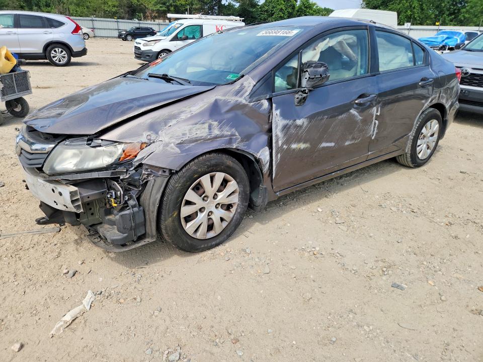 Auction sale of the 2012 Honda Civic, vin: 19XFB2F57CE080346, lot number: 56698166