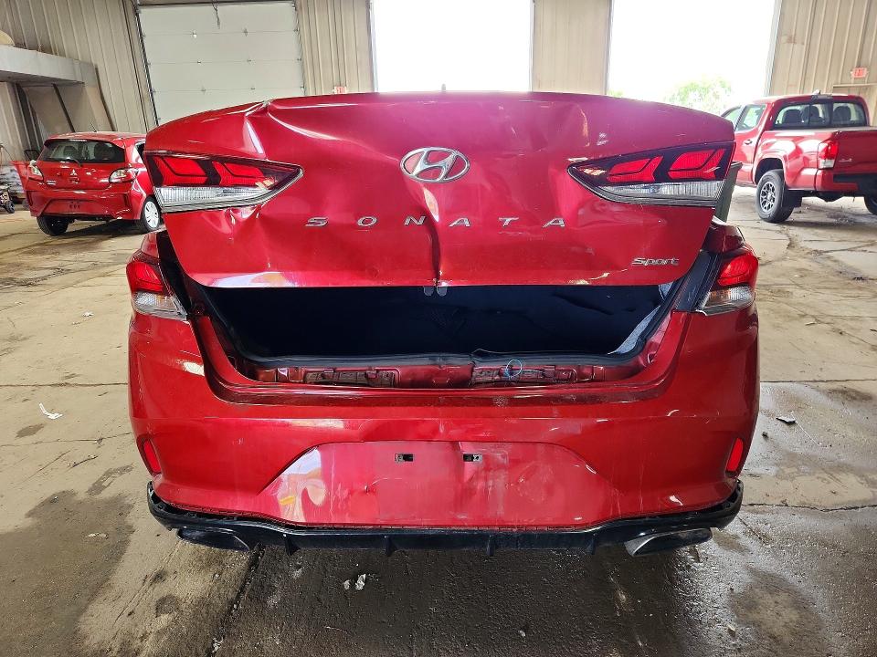 2018 Hyundai Sonata მანქანა იყიდება აუქციონზე, vin: 5NPE34AF6JH716509, აუქციონის ნომერი: 52961916