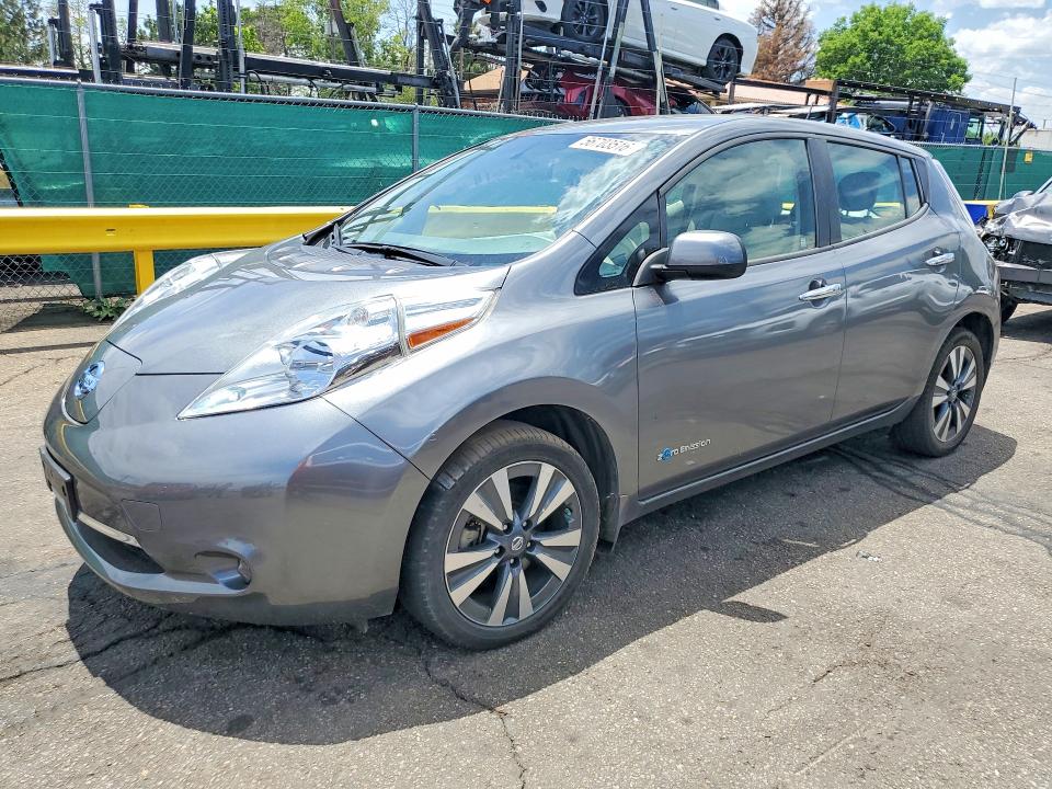 2017 Nissan Leaf მანქანა იყიდება აუქციონზე, vin: 1N4BZ0CP8HC301820, აუქციონის ნომერი: 56703516
