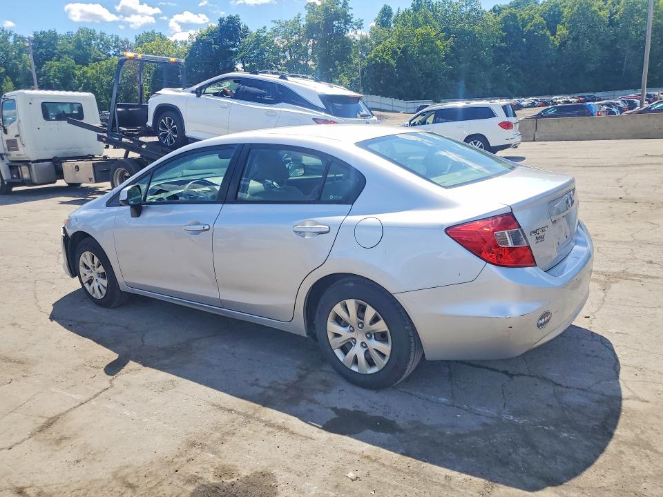 Продажа на аукционе авто 2012 Honda Civic, vin: 2HGFB2F54CH607166, номер лота: 58106386