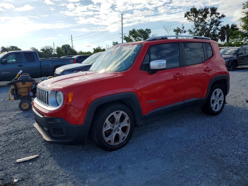 Продажа на аукционе авто 2016 Jeep Renegade, vin: ZACCJADT2GPD49850, номер лота: 57771536