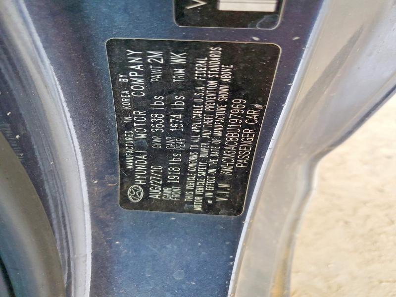 Продаж на аукціоні авто 2011 Hyundai Accent, vin: KMHCM3AC8BU197969, номер лоту: 55975966